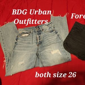 Size 26 Jeans and Shorts